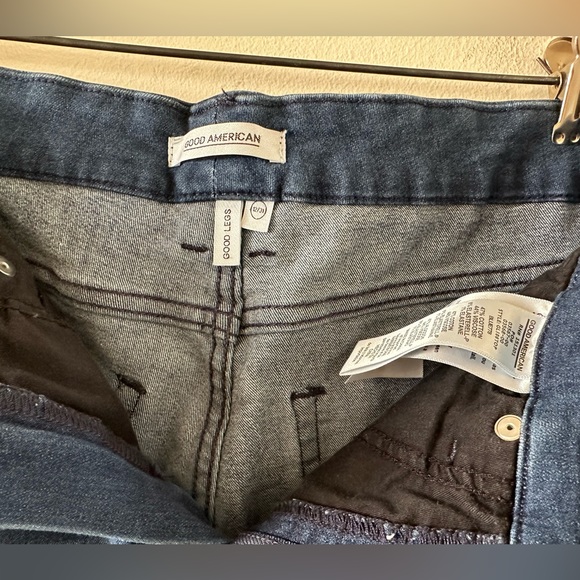 GOOD AMERICAN, Good Legs High Rise Skinny Jeans, Blue 778, Size 12/31 - Picture 5 of 9